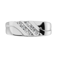 Thumbnail for 10K Rose Gold 1/3 Ct.Tw.Diamond Mens Ring