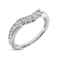Thumbnail for 14K White Gold 1/3 Ct.Tw.Diamond Band