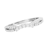 Thumbnail for 14K White Gold 1/3 Ct.Tw.Diamond Band
