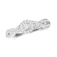 Thumbnail for 10K White Gold 1/4 Ct.Tw.Diamond Promise Ring