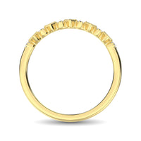 Thumbnail for 14K Yellow Gold 1/20 Ctw Diamond Stackable Band