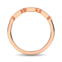 Thumbnail for 14K Rose Gold 1/20 Ct.Tw.Diamond Stackable Band