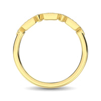 Thumbnail for 14K Yellow Gold 1/20 Ct.Tw.Diamond Stackable Band