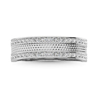 Thumbnail for 14K Yellow Gold 1/2 Ct.Tw.Diamond Machine Mens Band