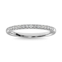 Thumbnail for 14K White Gold Diamond 1/8 Ct.Tw. Men's Machine Band