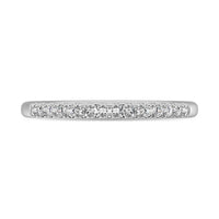Thumbnail for 14K White Gold Diamond 1/8 Ct.Tw. Men's Machine Band