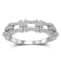 Thumbnail for 14K White Gold 1/4 Ct.Tw.Diamond Fashion Ring
