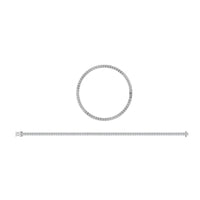 Thumbnail for 10K White Gold 1/2 Ct.Tw.Diamond Bracelet