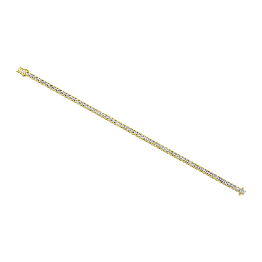 10K Yellow Gold 1/2 Ct.Tw.Diamond Bracelet