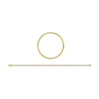 Thumbnail for 10K Yellow Gold 1/2 Ct.Tw.Diamond Bracelet