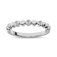 Thumbnail for 14K White Gold 1/20 Ct.Tw.Diamond Stackable Band