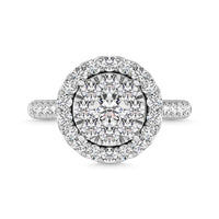 Thumbnail for 14K White Gold 1 Ctw Diamond Fashion Ring