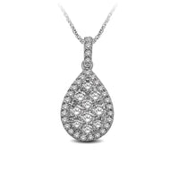 Thumbnail for 14K White Gold 1 5/8 Ctw Diamond Fashion Pendant