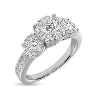 Thumbnail for 14K White Gold 1 Ct.Tw.Diamond Fashion Ring