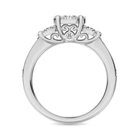 Thumbnail for 14K White Gold 1 Ct.Tw.Diamond Fashion Ring