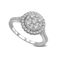 Thumbnail for 14K White Gold 1 5/8 Ctw Diamond Fashion Ring