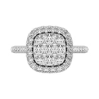 Thumbnail for 14K White Gold 1 1/5 Ctw Diamond Fashion Ring