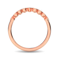 Thumbnail for 14K Rose Gold 1/20 Ct.Tw. Diamond Stackable Band