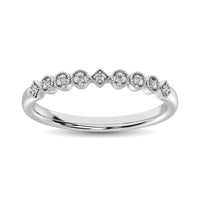 Thumbnail for 14K White Gold 1/20 Ct.Tw. Diamond Stackable Band