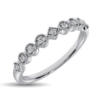 Thumbnail for 14K White Gold 1/20 Ct.Tw. Diamond Stackable Band