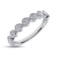 Thumbnail for 14K White Gold 1/10 Ct.Tw. Diamond Stackable Band