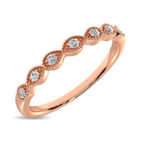 Thumbnail for 14K Rose Gold 1/20 Ct.Tw. Diamond Stackable Band