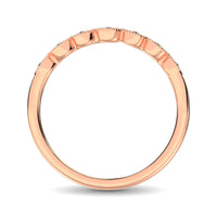 Thumbnail for 14K Rose Gold 1/20 Ct.Tw. Diamond Stackable Band
