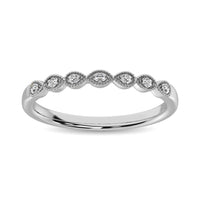 Thumbnail for 14K White Gold 1/20 Ct.Tw. Diamond Stackable Band
