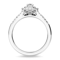 Thumbnail for 10K White Gold 2/5 Ctw Diamond Bridal Ring