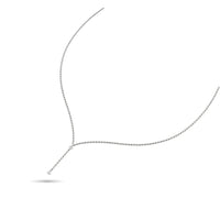 Thumbnail for 10K White Gold 1/20 Ct.Tw.Diamond Lariate Necklace
