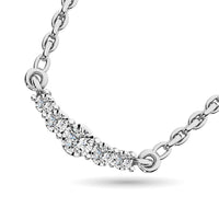 Thumbnail for 10K White Gold 1/6 Ct.Tw. Diamond Fashion Neckalce