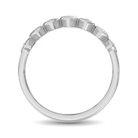 Thumbnail for 14K White Gold Diamond Accent Little Heart Stackable Band