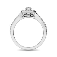 Thumbnail for 10K White Gold 3/4 Ctw Diamond Bridal Ring