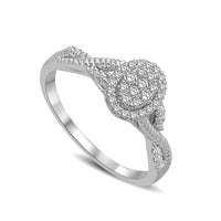 Thumbnail for 14K White Gold 1/4 Ct.Tw. Diamond Engagement Ring