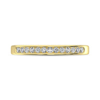 Thumbnail for 14K Rose Gold 1/5 Ctw Diamond Machine Band