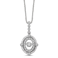 Thumbnail for 10K White Gold 2/5 Ctw Diamond Fashion Pendant
