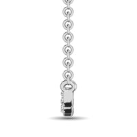 Thumbnail for 10K White Gold 1/10 Ctw Diamond Fashion Necklace