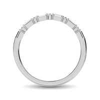 Thumbnail for 14K White Gold 1/10 Ctw Diamond Stackable Ring