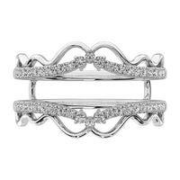 Thumbnail for 10K White Gold 1/3 Ct.Tw. Diamond Guard Ring