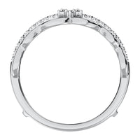 Thumbnail for 10K White Gold 1/3 Ct.Tw. Diamond Guard Ring