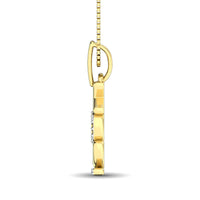 Thumbnail for 10K Yellow Gold Diamond Accent Fashion Pendant