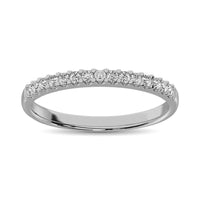 Thumbnail for 14K White Gold Diamond 1/5 Ct.Tw. 9 Stone Anniversary Band