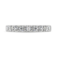 Thumbnail for 14K White Gold Diamond 2/5 Ct.Tw. 9 Stone Anniversary Band