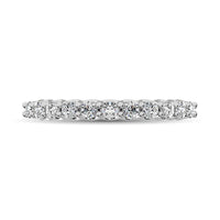 Thumbnail for 14K White Gold Diamond 1/2 Ct.Tw. 9 Stone Anniversary Band