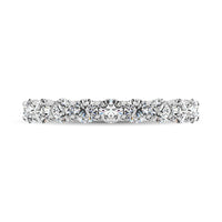 Thumbnail for 14K White Gold Diamond 1 Ct.Tw. 9 Stone Anniversary Band