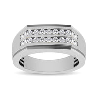 Thumbnail for 10K White Gold 1/2 Ct.Tw. Diamond Men's Ring