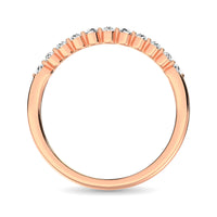 Thumbnail for 14K Rose Gold Diamond 1/4 Ctw Stackable Band