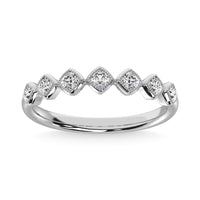 Thumbnail for 14K White Gold 1/6 Ctw Diamond Annivesary Ring