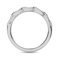 Thumbnail for 14K White Gold 1/6 Ct.Tw. Diamond Interlinked Annivesary Band