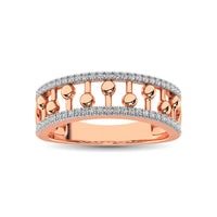 Thumbnail for 10K Rose Gold 1/4 Ct.Tw. Diamond Fashion Ring
